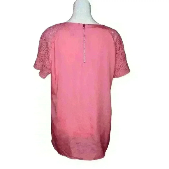 Worthington women's pink lightweight blouse size large - Picture 2 of 6